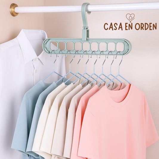 3x1! Perchas Multifuncionales Resistentes