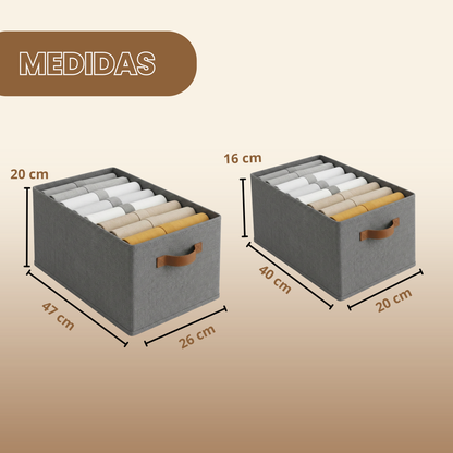 6 Organizadores al Precio de 3 – Día de la Mujer (3 Grandes 47x26x20 + 3 Chicos 40x20x16)