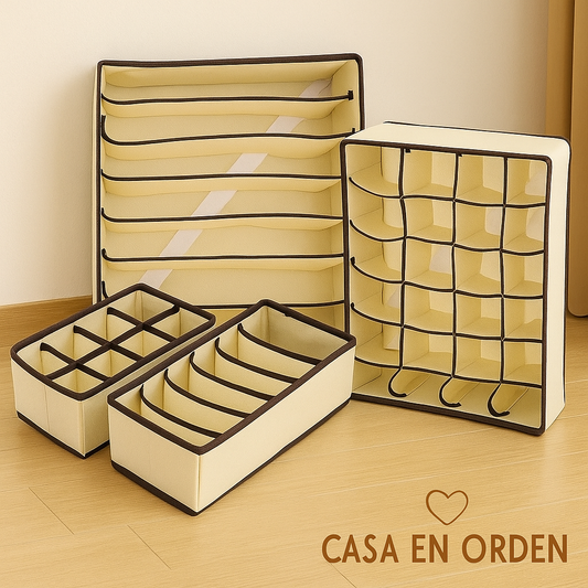 KIT 4 en 1 Organizador de Ropa