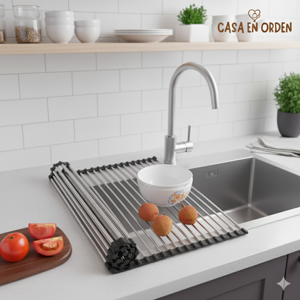 Secaplatos Pileta Escurridor Grande Tender Bacha