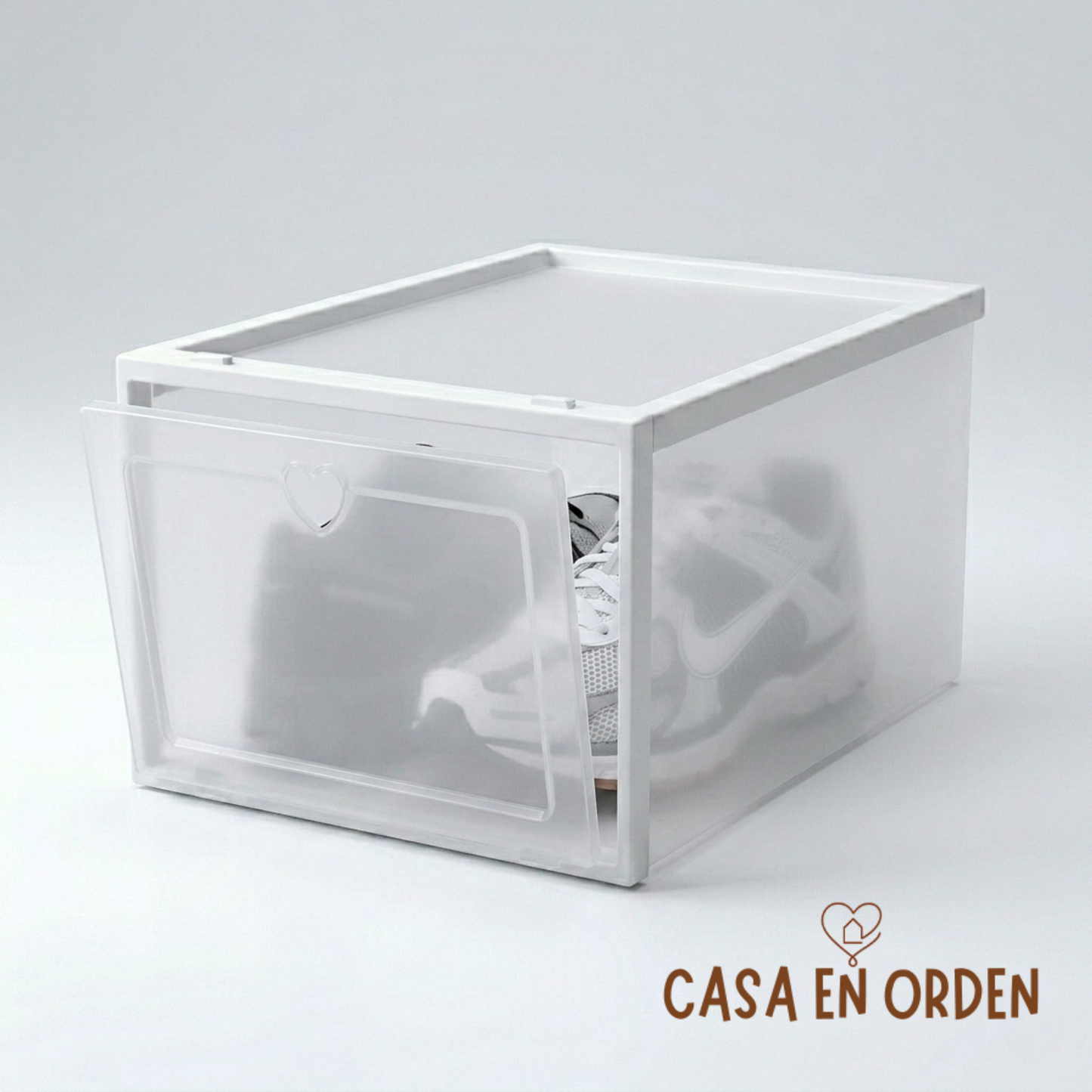 Caja organizadora de zapatos: más espacio y orden en segundos