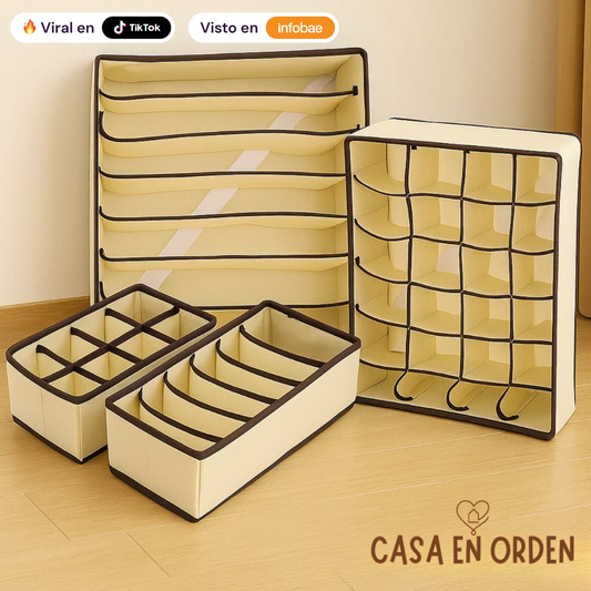 KIT 4 en 1 Organizador de Ropa