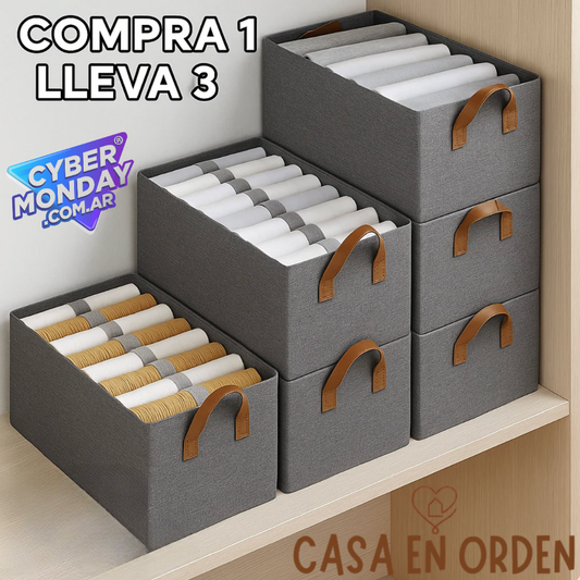 Organizadores de Ropa Plegables (Comprá 1 y lleváte 3)