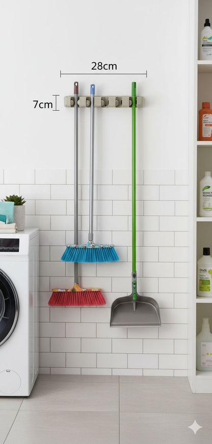 Escobero Soporte Porta Elementos